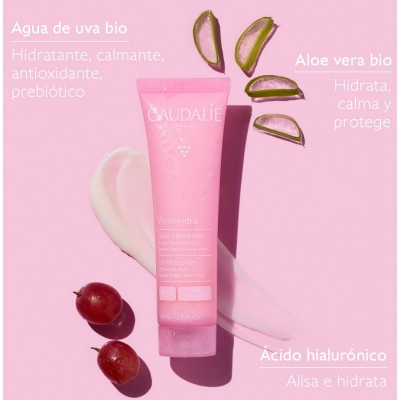 Comprar CAUDALIE VINOHYDRA GELCREAM HIDRATANTE ÁCIDO HIALURÓNICO + ALOE VERA 60 ML al mejor precio en NuestraFarma, tu farmacia online