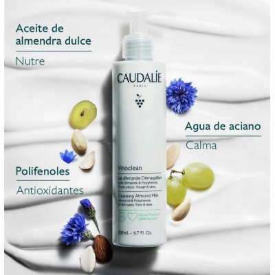Comprar CAUDALIE VINOCLEAN LECHE DE ALMENDRAS DESMAQUILLANTE 200 ML al mejor precio en NuestraFarma, tu farmacia online