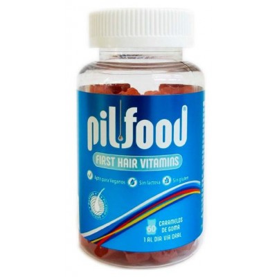 Comprar PILFOOD FIRST HAIR VITAMINS 60 CARAMELOS DE GOMA al mejor precio en NuestraFarma, tu farmacia online