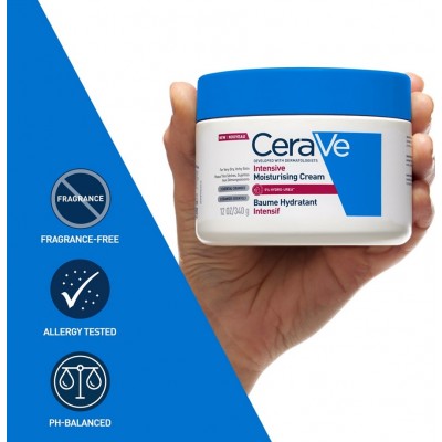 Comprar CERAVE CREMA HIDRATANTE INTENSIVA 5% HYDRO-UREA 340 G al mejor precio en NuestraFarma, tu farmacia online