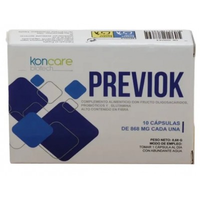 Comprar KONCARE PREVIOK 10 CAPSULAS al mejor precio en NuestraFarma, tu farmacia online