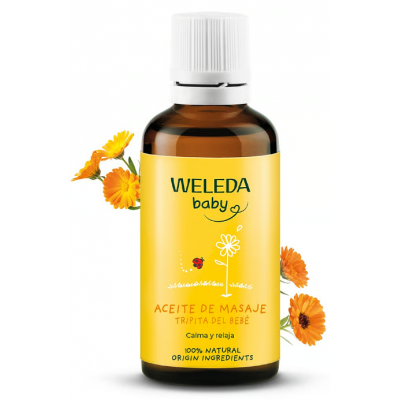 Comprar WELEDA ACEITE PARA LA TRIPITA DEL BEBE 50 ML al mejor precio en NuestraFarma, tu farmacia online