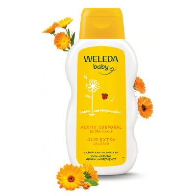 Comprar WELEDA ACEITE DE CALENDULA PARA BEBE 200 ML al mejor precio en NuestraFarma, tu farmacia online