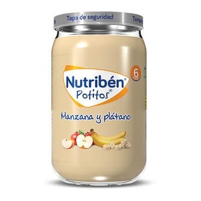 Comprar NUTRIBEN POTITO MANZANA Y PLATANO 235 G al mejor precio en NuestraFarma, tu farmacia online