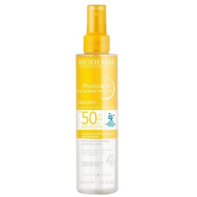 Comprar BIODERMA PHOTODERM AGUA SOLAR ANTI-OX SPF50 200 ML al mejor precio en NuestraFarma, tu farmacia online