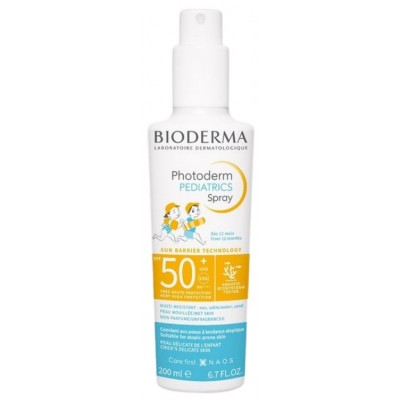 Comprar BIODERMA PHOTODERM PEDIATRICS SPRAY SPF50+ 200 ML al mejor precio en NuestraFarma, tu farmacia online