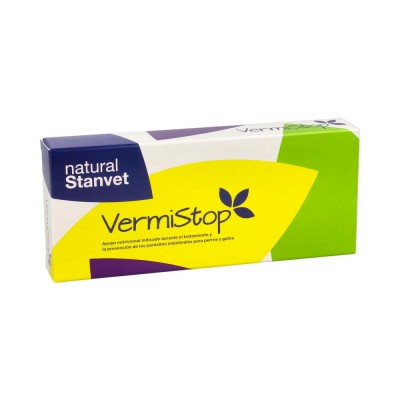 Comprar VERMISTOP STANGEST 20 COMPRIMIDOS al mejor precio en NuestraFarma, tu farmacia online