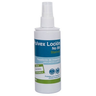 Comprar PULVEX LOCION NO BIT STANVET SPRAY REPELENTE STANGEST 125 ML al mejor precio en NuestraFarma, tu farmacia online