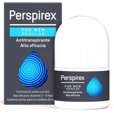 Comprar PERSPIREX MEN REGULAR ROLL ON 20 ML al mejor precio en NuestraFarma, tu farmacia online