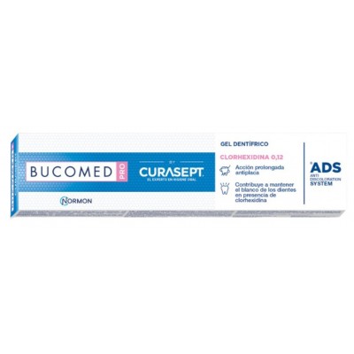 Comprar BUCOMED PRO CLORHEXIDINA BY CURASEPT GEL DENTIFRICO 75 ML al mejor precio en NuestraFarma, tu farmacia online