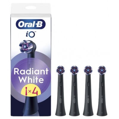Comprar ORAL-B IO RADIANT WHITE RECAMBIO CEPILLO DENTAL ELECTRICO 4 UNIDADES al mejor precio en NuestraFarma, tu farmacia online