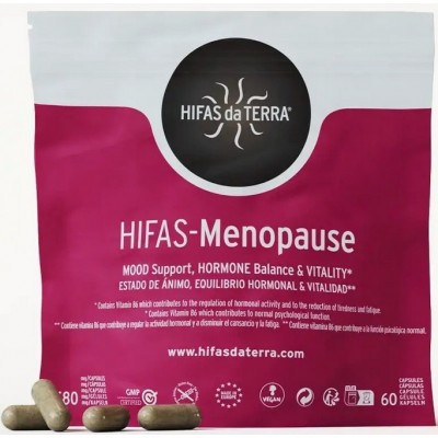 Comprar HIFAS DA TERRA HIFAS-MENOPAUSE 60 CAPSULAS DOYPACK al mejor precio en NuestraFarma, tu farmacia online
