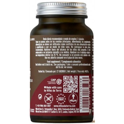 Comprar HIFAS DA TERRA MICO-REI 70 CAPSULAS al mejor precio en NuestraFarma, tu farmacia online