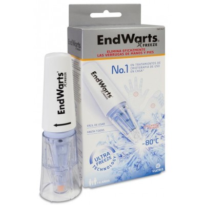 Comprar ENDWARTS FREEZE N2O LIQUIDO 7,5 G + 7 PUNTAS DESECHABLES al mejor precio en NuestraFarma, tu farmacia online