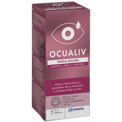 Comprar OCUALIV TRIPLE ACCION MULTIDOSIS COLIRIO 10 ML al mejor precio en NuestraFarma, tu farmacia online