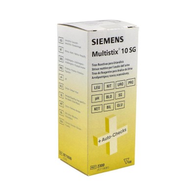 Comprar SIEMENS MULTISTIX 10 SG 100 TIRAS al mejor precio en NuestraFarma, tu farmacia online