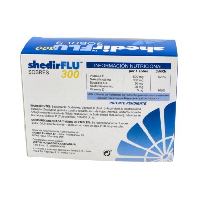 Comprar SHEDIRFLU 300 20 SOBRES al mejor precio en NuestraFarma, tu farmacia online