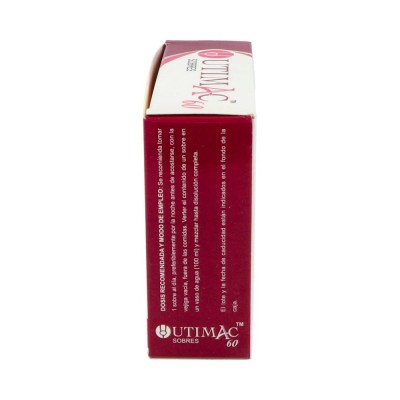 Comprar UTIMAC 60 14 SOBRES 5,7 G SABOR ARANDANO al mejor precio en NuestraFarma, tu farmacia online