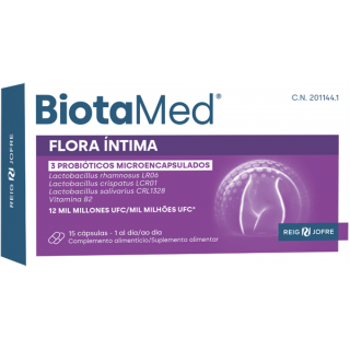 BIOTAMED FLORA INTIMA 15 CAPSULAS