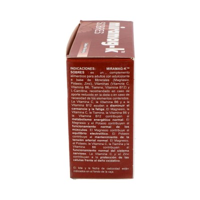 Comprar MIRAMAG - K 20 SOBRES 4,6 G SABOR NARANJA al mejor precio en NuestraFarma, tu farmacia online