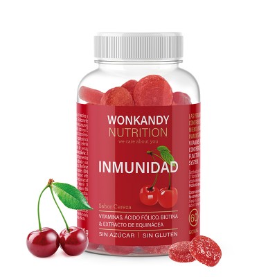 Comprar WONKANDY NUTRITION INMUNIDAD 60 GOMINOLAS al mejor precio en NuestraFarma, tu farmacia online