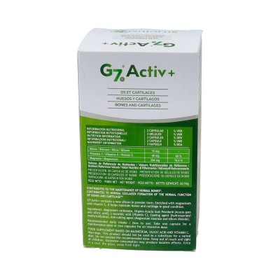 Comprar SILICIUM G7 ACTIV+ 60 CAPSULAS al mejor precio en NuestraFarma, tu farmacia online