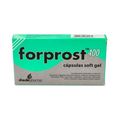 Comprar FORPROST 400 15 CAPSULAS BLANDAS al mejor precio en NuestraFarma, tu farmacia online