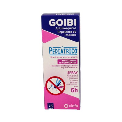 Comprar GOIBI PEDIATRICO REPELENTE DE INSECTOS 100 ML al mejor precio en NuestraFarma, tu farmacia online