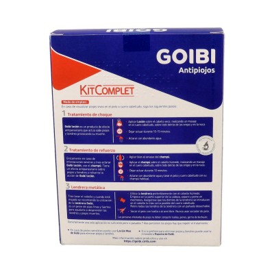Comprar GOIBI ANTIPIOJOS KIT COMPLET al mejor precio en NuestraFarma, tu farmacia online