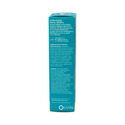 Comprar BE+ SKINPROTECT INFANTIL ULTRA FLUIDO FACIAL SPF50+ 50 ML al mejor precio en NuestraFarma, tu farmacia online