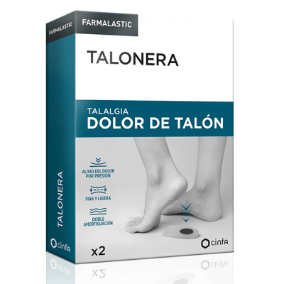 Comprar FARMALASTIC TALONERA 2 UNIDADES TALLA GRANDE al mejor precio en NuestraFarma, tu farmacia online