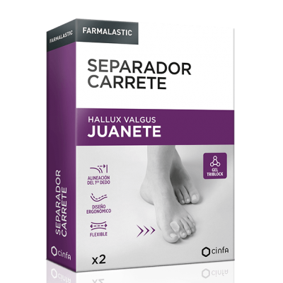 Comprar FARMALASTIC SEPARADOR CARRETE 2 UNIDADES TALLA UNICA al mejor precio en NuestraFarma, tu farmacia online