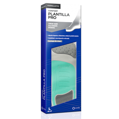 Comprar FARMALASTIC PLANTILLA PRO ACTIVIDAD INTENSIVA 2 UNIDADES TALLA S al mejor precio en NuestraFarma, tu farmacia online