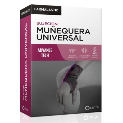 Comprar FARMALASTIC ADVANCE TECH MUÑEQUERA UNIVERSAL TALLA UNICA 1 UNIDAD al mejor precio en NuestraFarma, tu farmacia online