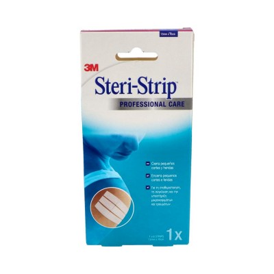 Comprar STERI STRIP SUTURA CUTANEA ESTERIL TIRA 100 MM X 12 MM al mejor precio en NuestraFarma, tu farmacia online