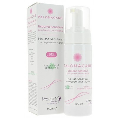 Comprar PALOMACARE ESPUMA SENSITIVA LAVADO VULVOVAGINAL 150 ML al mejor precio en NuestraFarma, tu farmacia online