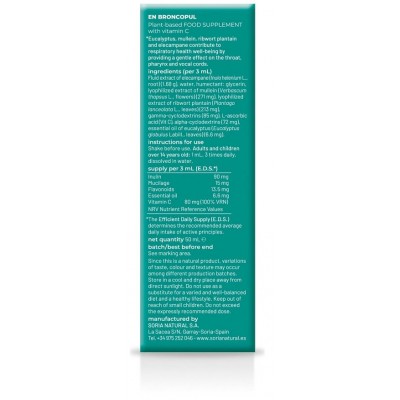Comprar SORIA NATURAL BRONCOPUL COMPOSOR 12 50 ML al mejor precio en NuestraFarma, tu farmacia online