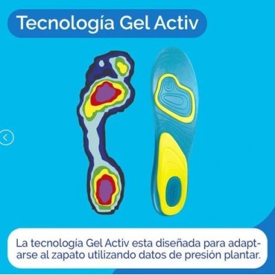 Comprar SCHOLL GELACTIV PLANTILLA USO DIARIO HOMBRE 1 PAR al mejor precio en NuestraFarma, tu farmacia online