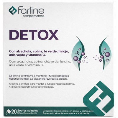 Comprar FARLINE DETOX 20 SOBRES al mejor precio en NuestraFarma, tu farmacia online