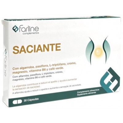 Comprar FARLINE SACIANTE 30 CAPSULAS al mejor precio en NuestraFarma, tu farmacia online
