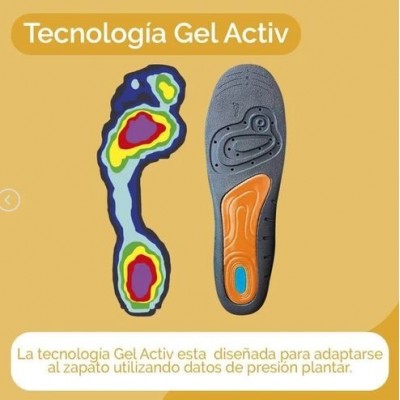 Comprar SCHOLL GELACTIV PLANTILLA PROFESIONAL HOMBRE 1 PAR al mejor precio en NuestraFarma, tu farmacia online