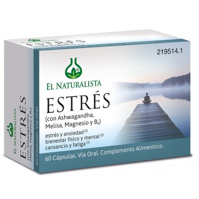 Comprar EL NATURALISTA ESTRÉS 60 CAPSULAS al mejor precio en NuestraFarma, tu farmacia online