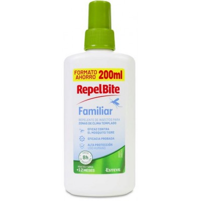 Comprar REPELBITE FAMILIAR SPRAY REPELENTE 200 ML al mejor precio en NuestraFarma, tu farmacia online
