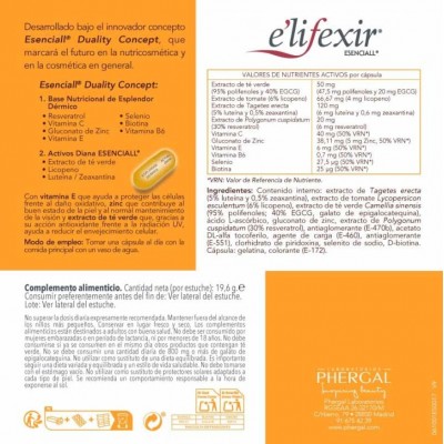 Comprar ELIFEXIR ESENCIALL PIEL CANELA 40 CAPSULAS al mejor precio en NuestraFarma, tu farmacia online