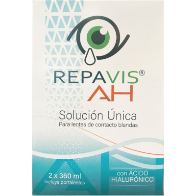Comprar REPAVIS AH SOLUCION UNICA 2X360 ML al mejor precio en NuestraFarma, tu farmacia online