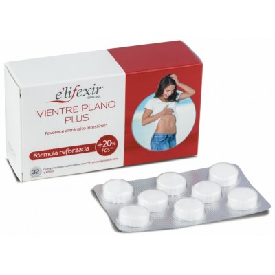 Comprar ELIFEXIR VIENTRE PLANO PLUS 32 COMPRIMIDOS al mejor precio en NuestraFarma, tu farmacia online