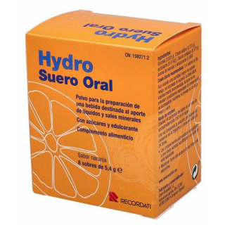 HYDRO SUERO ORAL (8 SOBRES 5.4 G )