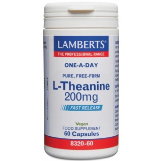 LAMBERTS L-TEANINA 200 MG 60 CAPSULAS 8320