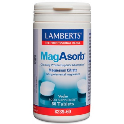 Comprar LAMBERTS MAGASORB 150 MG 60 TABLETAS 8239 al mejor precio en NuestraFarma, tu farmacia online