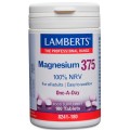 LAMBERTS MAGNESIO 375 180 TABLETAS 8241